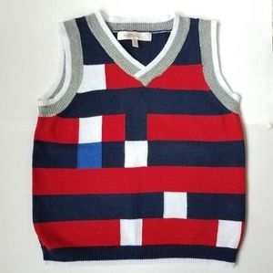 Colorblock Knit Vest